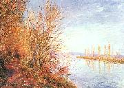 Alfred Sisley St.Martin's Summer oil painting